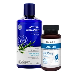 Avalon Organics Biotin Complex Shampoo ispessente